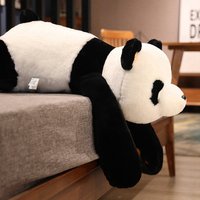 80cm Giant Panda Plush Toys Soft Sleep Pillow Cartoon Animal Bear Stuffed Baby Doll Classic Kids Birthday Christmas Gifts