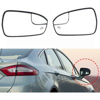 Heated Side Wing Mirror Glass Rearview Left Driver/Right Passenger Side For Ford Fusion 2013-2020 DS7Z-17K707-F/DS7Z-17K707-B