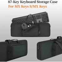 Keyboard Storage Bag For Logitech MX Keys S/MX Keys Series Carrying Case 87-Key Keyboard Case