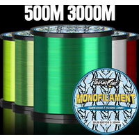 500M 1000M Invisible Fishing Line Super Strong Monofilament Nylon Line Japan Material Fluorocarbon Coated Speckle for Carp Pesca