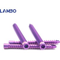 3.5/4.0mm HC Locking Screws Titanium Stardrive Screw,Veterinary Orthopedics Implants,Veterinario Accessoriors,Ortopedic Tools
