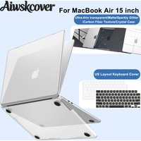For MacBook Air 15 inch Case M5 M4 M3 M2 2026 2025-2023,Hard Shell Laptop Cover With Keyboard CoverModel A3448 A3241 A3114 A2941