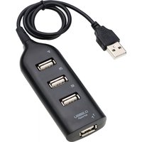 High Speed USB Hub 4 Port USB 2.0 with Cable Mini USB Splitter Hub Use Power Adapter Multiple Socket For PC Laptop Notebook