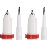 2 Pairs of 4 mm Banana Cross Jack 10Kv -30Kv High Voltage Connector Plug and Socket Power Supply Test Instrument