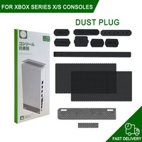 Dust Proof Mesh Filter Jack Stopper Kit Cover For Xbox Series X/S Game Accessories Console Anti-dust Silicone Plugs accessories