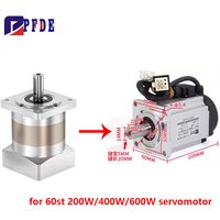 Planetary Reducer Gearbox SPLF60 Suitable For 60 Servo Motor 200w 400w 600w Gear Ratio 4/5/7/10 Max 25N.m ≤10 arcmin input 14mm
