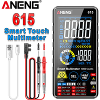 Digital Multimeter Automatic ANENG 615 Smart Touch screen Rechargeable 6000 Counts ACDC Voltage Current Tester electrician Tools