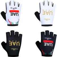 New 2025 Cycling Gloves UAE Team Men Women Half Finger Padded MTB Road Bike Gloves Running Fitness Riding Bicycle Sports Gloves