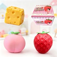 2026 New Giant Strawberry Squishy Toy Extra Large Size Strawberry Fidget Toys Slow Rising Shapeable Venting Ball Friends Gifts