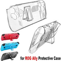 For ROG Ally Shockproof Back Cover with Kickstand Handheld Console Shell Protective Case Full Coverage Game Accessories