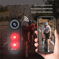 AliExpress Bike Camera With Tail Light 1080P HD 150 Degree Viewing Phone Interconnection Water Proof Bike Rear View Camera