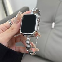 Women Metal Strap for Apple Watch 10 Ultra 46mm 9 8 7 Band 42mm 45mm 41mm Belt Bracelet iWatch Series 6 SE 40/44/49mm Watchband