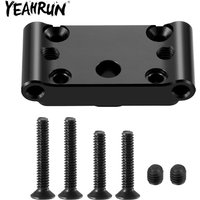 YEAHRUN Aluminum Alloy Front Pivot Block Set Arm Mount for 1/16 Mini-B 2WD RC Buggy Truck Model Upgrade Parts