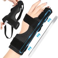 1pcs Little Finger Wrist Guard Wrist Brace Detachable Aluminum Strip Support Finger Protective Splint Trigger Pinky Splint