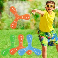 Fast Catch Returning Flying Boomerang Toy Profesional Interactive Three-leaf Boomerang Returning Funny Throw Catch Game Toy