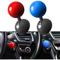 2025 Car Start Button Push Start Auto Ignition Button Cover Automotive One-Touch Button Rocker Car Engine Push Start Stop Lever