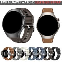 Silicone Strap with Metal Buckle for Huawei Watch 5 (46mm), Adjustable Stylish Secure, Premium Material Smartwatch Accessory