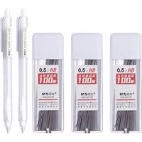 0.5/0.7mm Automatic Pencils Set HB/2B Refill Mechanical Pencil For Drawing Sketching Students School Supplies Cute Stationery