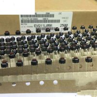 1000pcs 6*6*5 Tact Switch EVQ11L05R 2 Pin in-line key microswitch power button