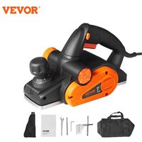 VEVOR Elektrischer Handhobel, 3–1/4 Zoll Breite, 16500 U/min, leistungsstarke Hochgeschwindigkeits-Handhobel mit Kabel für Heimwerker-Holzbearbeitungswerkzeuge