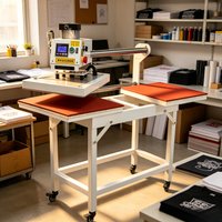 Popular Style Sublimation T-Shirt Heat Press Machine Two Station T Shirt Heat Transfer Machine