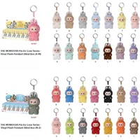 POP MART Labubu Pin for Love Series Blind Box The Monsters Guess Bag Anime Figure Ornaments Collection Doll Toys