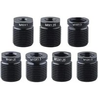 1pcs Aluminum Shift Knob Adapter Converter Female Threaded for M8 M10 Car Tuning Handle Parts Auto Parts