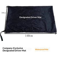 Foldable Waterproof Wear-resistant Easy Clean Car Trunk Mat Thickened Durable Liner Cloth for Professional Chauffeur Driver Use