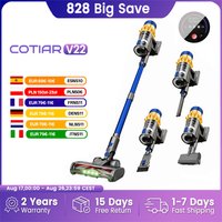 COTIAR V22 650W 55000PA Zuigkracht Draadloze Stofzuiger Handheld Huishoudapparaat Draagbare Stofzuiger Verwijderbare Batterij