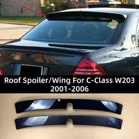 Racing Sport Rear Spoiler Wing Tail Airfoil For Mercedes Benz C-Class W203 C180 200 260 320 C55 2001-2006 Tuning Boot Lip Trim