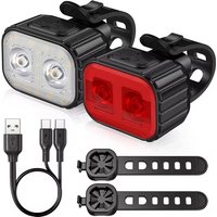 AliExpress CYCLAMI Bike Light Q4 LED Bicycle Front Rear light USB Charge Waterproof Headlight Cycling Taillight Bike Accessories Lamps