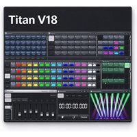 Logiciel de contrôle d'éclairage de scène professionnel Titan V18, contrôleur DMX512 Artnet, dongle USB V18.0