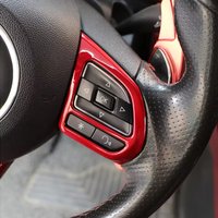 3PCS ABS Steering Wheel Panel Decoration Cover Sticker for MG5 MG6 MGZS MGHS RX5 MG3 Car Accessories