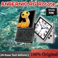 ANBERNIC RG Rotate Rotatable Square Screen Handheld Game Console 3.5 Inch 720×720 IPS Touchscreen T618 Android 12 Retro Emulator