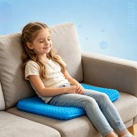 Summer Breathable Honeycomb Gel Seat Cushion, Pressure & Tailbone Pain Relief Pad for Home, Office, Chair, Car & Wheelchair