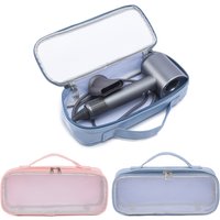 Hair Dryer Carrying Case Curling Iron Straightener Storage Case Clear Window Storage Bag Portable Travel Case Storage for Dyson