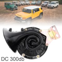 Klaxon à air d'escargot électrique universel, haut-parleur à tons élevés, étanche, super fort, 300dB, 12V, 24V, adapté pour voiture, camion, bateau, moto, 1PC