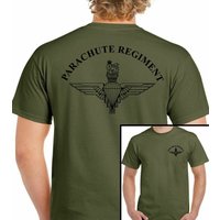 The parachute regiment t shirt men 1 2 3 4 10 para sfsg Airborne Forces Men's summer cotton T shirt