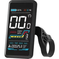 AliExpress NONE YL91F for Single or Dual Motor CMACEWHEEL Electric Bicycle , Ebike LCD Bike Computer