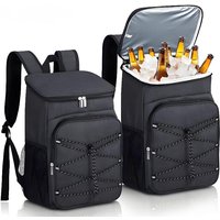 Insulated Backpack - Oxford Cloth Insulated Bag Large Capacity Outdoor Picnic Insulated Backpack Travel Beer Cooler Bag
