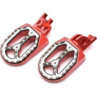 Wide Footpegs Foot Rest Steps For Honda CRF450R 250R 150R CRF450L 450RL 300L 250L / Rally CRF450X 250X CRF450RX 250RX 450RWE