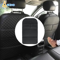 Full Coverage Large Car Seat Back Protector Mat - Waterproof, Anti-Scratch Kick Guard for Front Seats, Easy to Clean