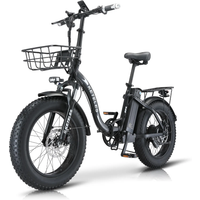 AliExpress KETELES KF9 Electric Bike 1000W Motor 48V35AH Battery City Commute Electric Bicycle Adult 20*4.0in Fat Tire Snow Foldable Ebike