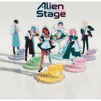 Anime Alien Stage Mizi Sua Till Ivan Luka Hyuna 15CM Acrylic Stand Keychain Cute Figure Display Cosplay Desk Decor Collect Gifts