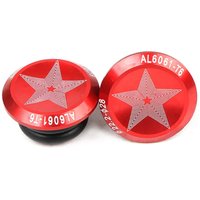 2pcs Bike Handlebar End Cap Aluminum Alloy Bike Handlebar End Cap For Inner Diameter 15-20mm Handlebar Cycling Bicycle Parts
