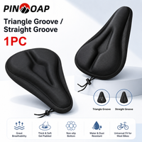 PINMOAP 1PC Bike Seat Cover Bicycle Saddle Protector For Mtb Road Mountain Commuter Bike Cycling Outdoor Riding Replacement