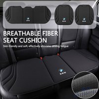 Car Seat Cushion Front Rear Breathable Anti-Slip Cover Seat Protection Mat Pad For BMW E46 E90 E60 F30 F10 X5 X6 G30 G20 Sticker
