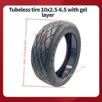CHAOYANG Tubeless Tires 10x2.5-6.5 Gel Layered E-Scooter Tyres for Electric Scooters