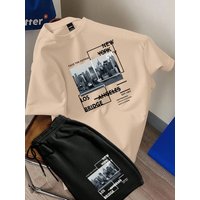 2026 Summer Men's Suit with 3D Printed Pattern Breathable Lightweight Comfortable Fashionable and Outdoor Style Men's Clothing