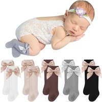 Baby Knee High Cotton Socks for Girls Long Preemie Socks Premature Newborn Boys Infant Toddler Stocking Socks